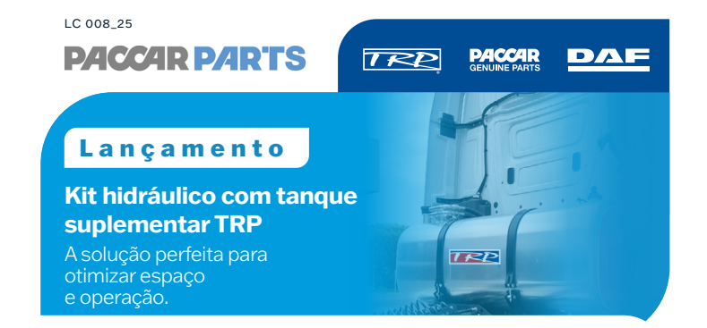 Kit hidráulico com tanque suplementar TRP